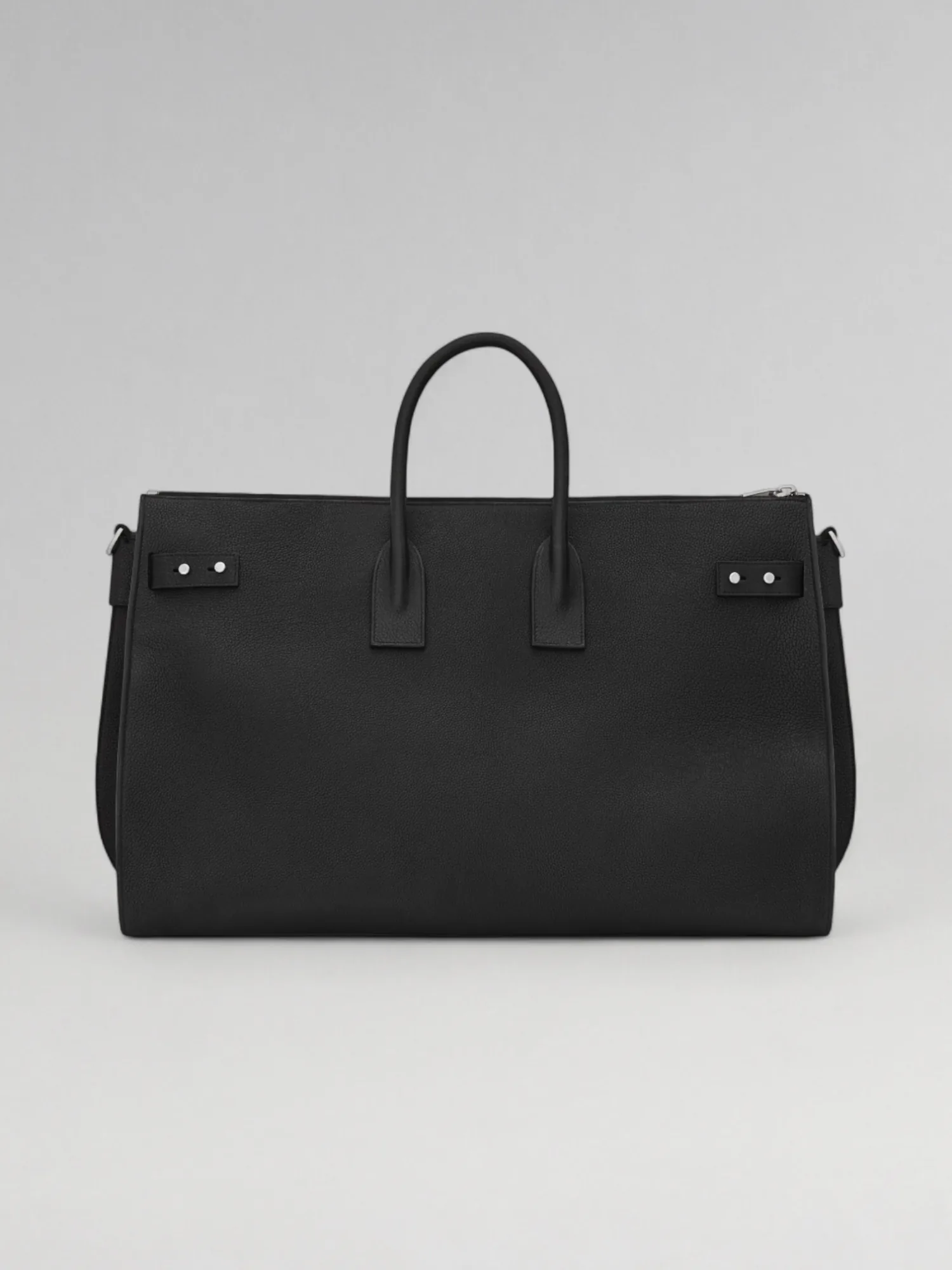 Hermes Hermes Sac De Jour 48h Duffle Bag Black – close-up detail view in premium quality with AA+ craftsmanship